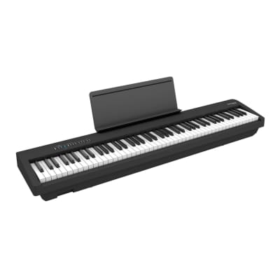 Roland FP-30X Compact Portable PHA-4 Standard Dual Headphones Outputs Home Friendly Bluetooth and USB Digital Piano with Speakers (Black)