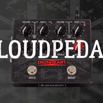 Laney IRONHEART IRF-LOUDPEDAL 2 Channel 60w Guitar Amp In A Pedal Form Factor The Perfect 60 Watt Fly Rig image 10