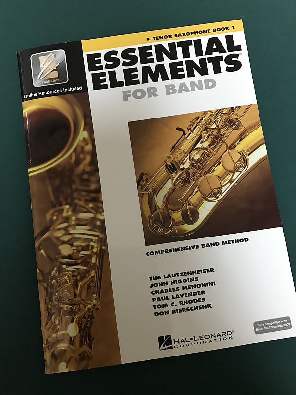 Hal Leonard Tenor Saxophone Method : : Musical Instruments, Stage  & Studio