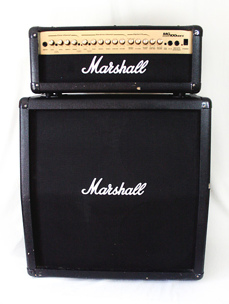 Marshall MG100HDFX Half Stack Guitar Amp