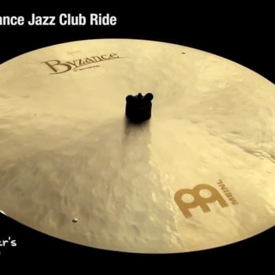 Meinl Byzance Jazz Club Sizzle Ride Cymbal 22 image 1