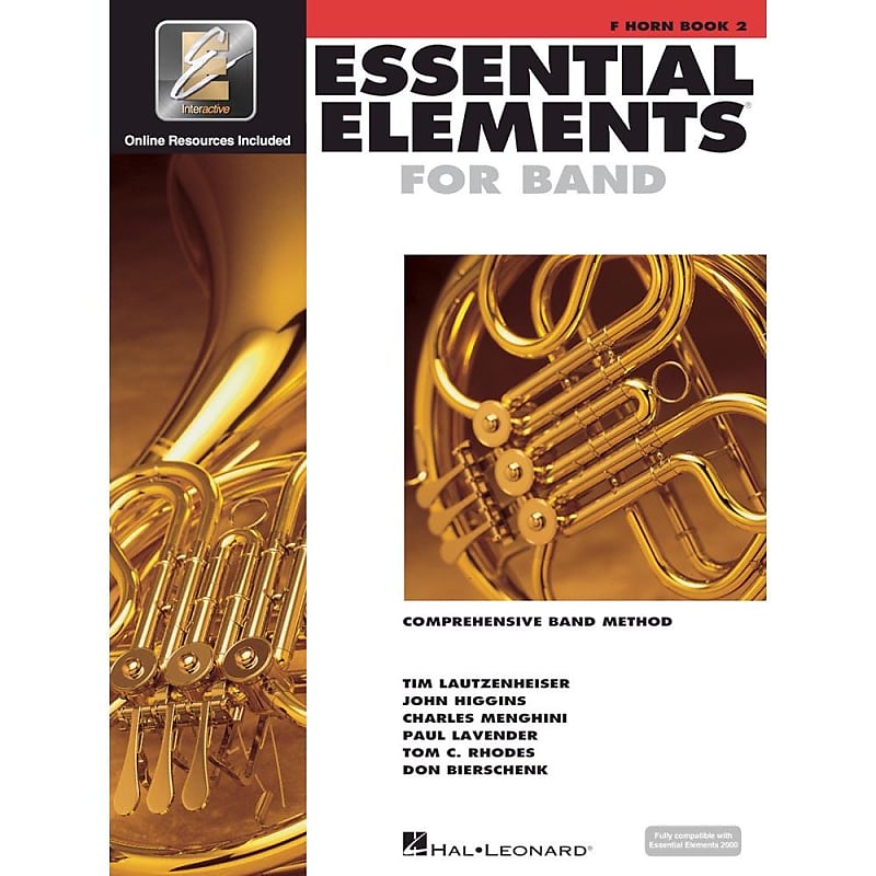 Hal Leonard Essential Elements for Band - Book 2 with EEi: F Horn image 1