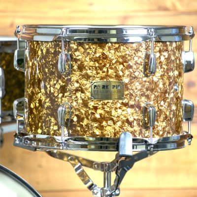 Pork Pie Percussion 3-Piece Custom Drum Set in Root Beer Pearl image 2