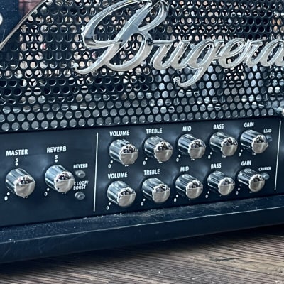 Bugera 333XL Infinium 120 W / with Foot Pedal Electric Guitar Amplifier Head image 5