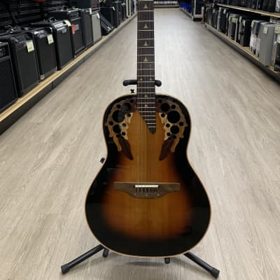 Ovation Elite Model 1758 Brown image 1