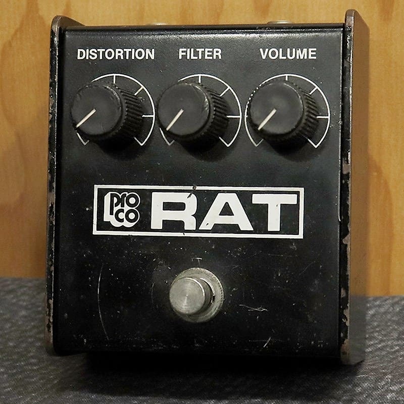 ProCo Rat Blackface Distortion Vintage 1987 Modified Guitar