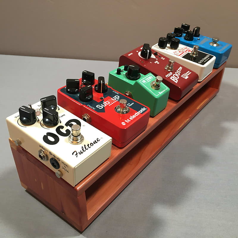 MadPedalBoards Angled Desktop Pedalboard / Pedal board Reverb