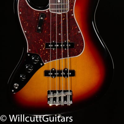 Fender American Vintage II 1966 Jazz Bass 3-Color Sunburst Lefty (925) image 3