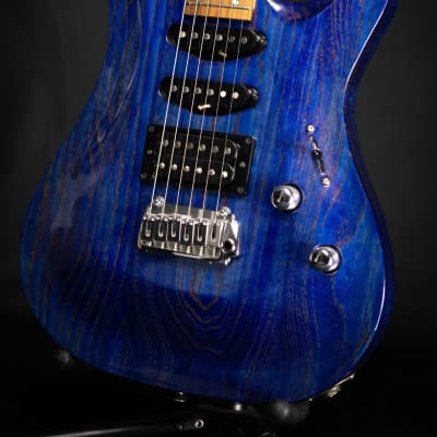 Aria Pro II MAC-LUX BLGL Electric Guitar image 4