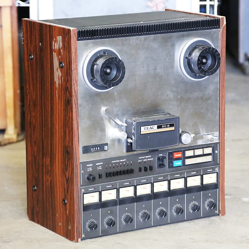 Teac Tascam 80-8 8-Track 1/2 Reel-to-Reel Vintage Tape Recorder Machine -  Great Project!