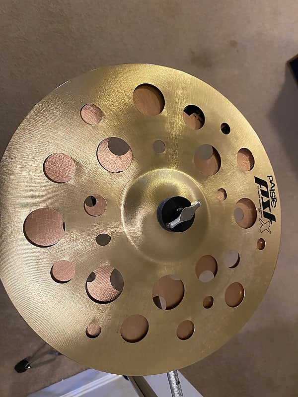 Paiste 14" PST X Swiss Flanger Stack Cymbals + DW 5000 Boom Reverb