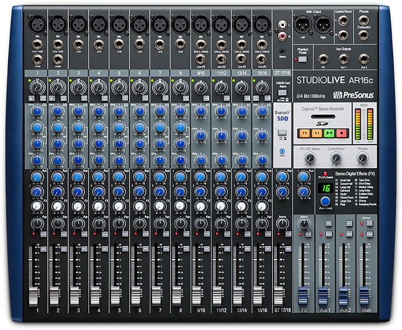 PreSonus StudioLive AR16 Hybrid USB Mixer Interface | Reverb Canada