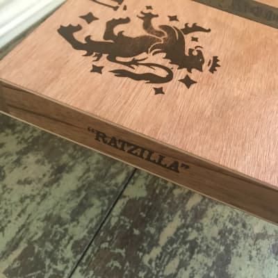 Taconic Soprano Cigar Box Ukulele #73 - Liga Privada Unico Series Ratzilla image 13