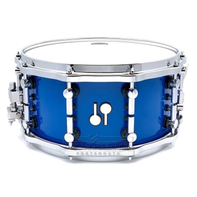 Sonor SQ2 Medium Maple Snare Drum 14x7 Gentian Blue image 1