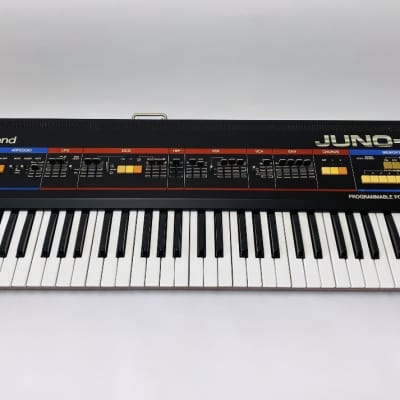 Roland Juno-60 w/ Tubbutec MIDI + original hardcase, serviced !