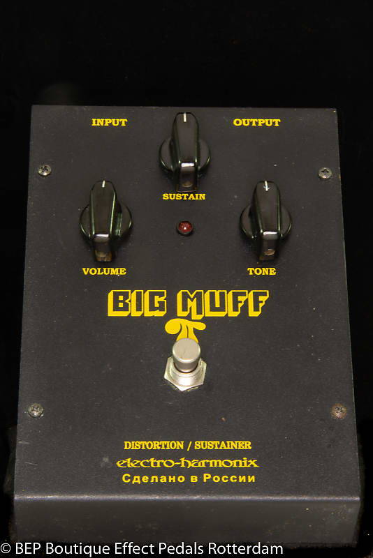 Electro-Harmonix/Sovtek Black Russian Big Muff π V8 Small | Reverb UK