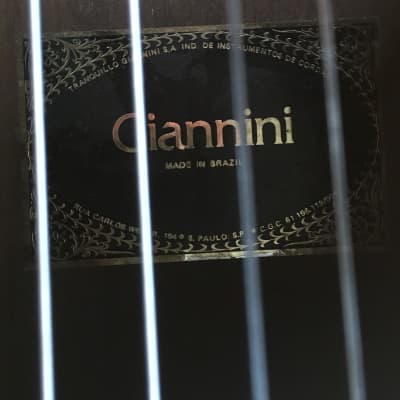 Giannini  1960's? Classical guitar, must see, nice, Brazil made. image 4