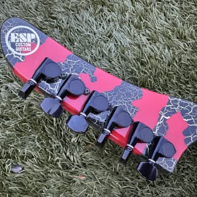 ESP KKV-380 red crackle Kerry King V 1997 - Red Crackle image 16