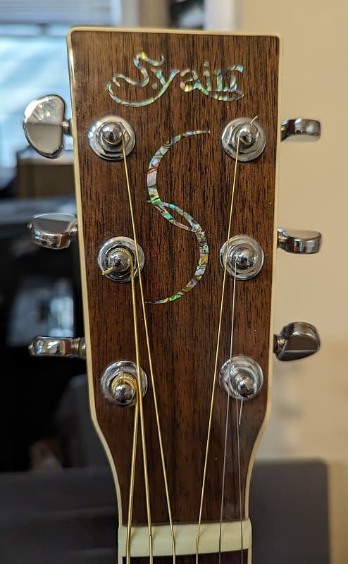 S. Yairi YF-30/N Natural Folk Style Acoustic Guitar | Reverb