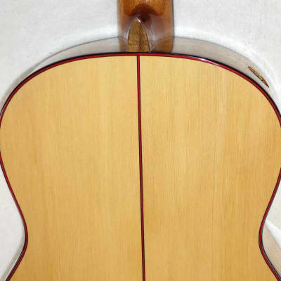 NEW Milagro Master Blanca 6-String Flamenco Guitar, Spruce/Cypress, w/Biteaway, Arm Bevel, Hard Case image 13