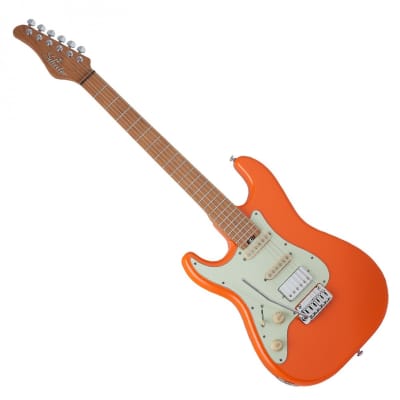 Schecter Nick Johnston Traditional lefthand HSS with Roasted Maple Fretboard 2020 - Present - Atomic Orange image 1