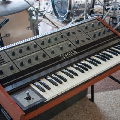 CRUMAR STRATUS  Synthesizer and an Organ synth