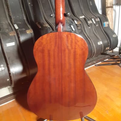 Vintage Ventura V-1584 Classical Nylon String Guitar, Gig Bag, Tuner, Picks image 15