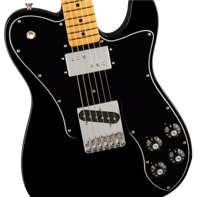Fender American Vintage II 1977 Telecaster Custom, Black image 4