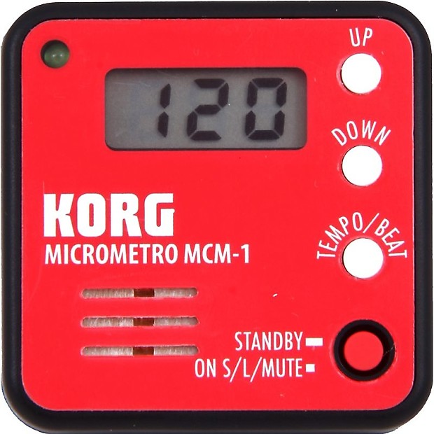Korg Micrometro MCM-1 Amber Red image 1