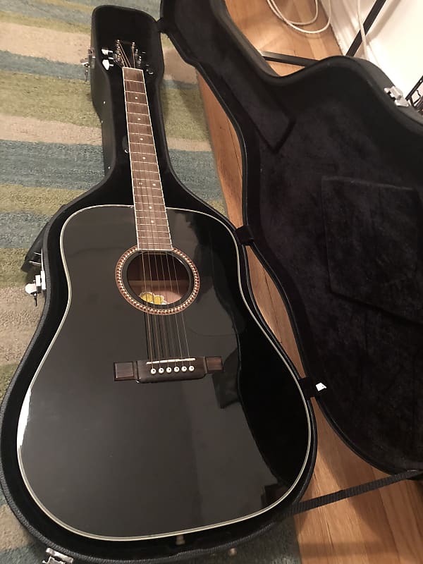 Washburn d10sb shop acoustic guitar