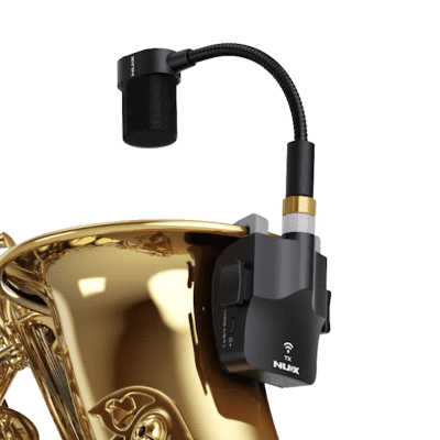 NUX B-6 2.4GHZ Saxophone Clip on Wireless system.  Rechargeable.  new! image 2
