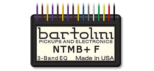 Bartolini NTMB-F 3-Band EQ Preamp Module image 1