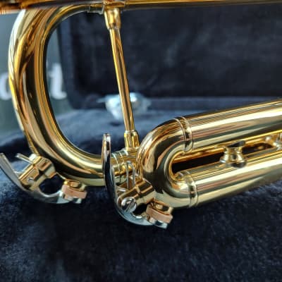 Yamaha 4335 Gll Gold Laquer Trumpet- Intermediate image 9