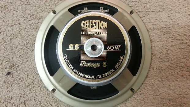 Celestion G8 'Vintage 8' 8" speaker image 1