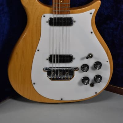 1980 Rickenbacker 450/12 Mapleglo Finish 12 String Electric Guitar w/HSC image 2