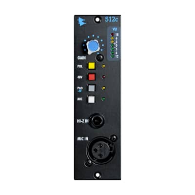 API 512C - 500 Series Mic Line Preamp/DI image 1