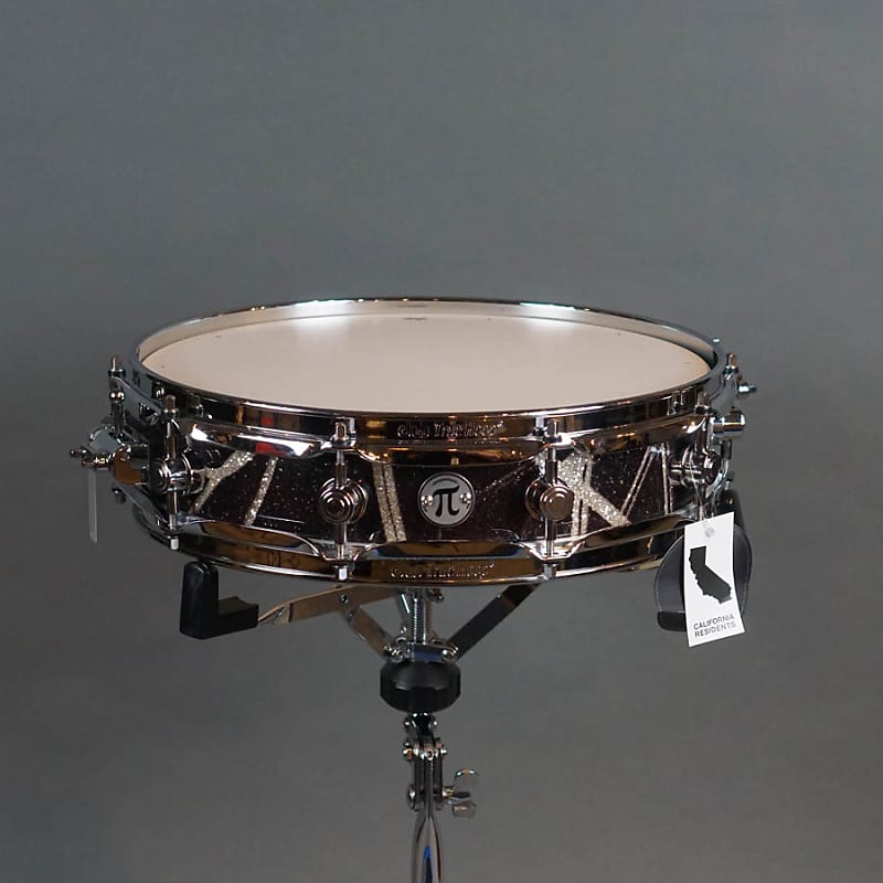 DW Collector's Series 3.14x14 Maple Pi Snare Drum Smoke Glass | Reverb