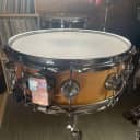 DW Ten and Six Collector's Series Maple 5x14" Snare Drum 2001 Satin Natural