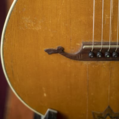 Meinel & Herold romantic guitar 1920 - natural image 11