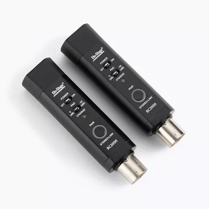 OnStage BC2000V2 Stereo Bluetooth Converter Reverb