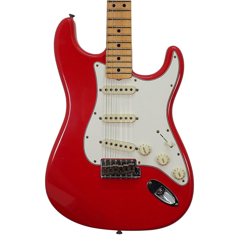 Fender Custom Shop LTD '68 Stratocaster Journeyman Relic, Hot Rod Red image 1