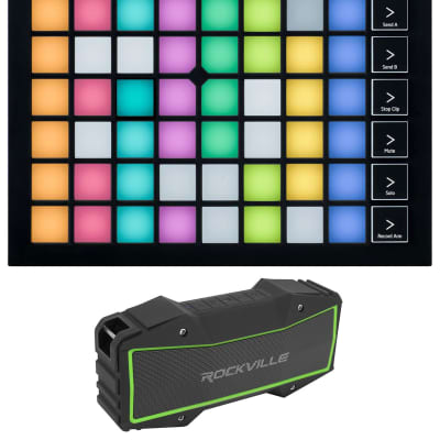 Novation Launchpad X MIDI USB RGB DJ Pad Controller+Home Bluetooth Speaker image 1
