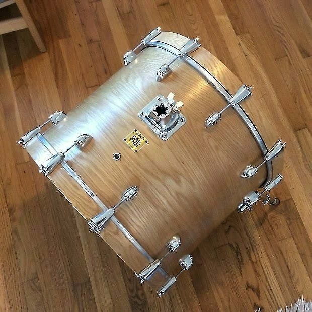 Yamaha Oak custom 22" kick bass drum Natural Reverb