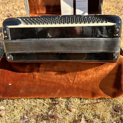 1964 Giulietti S32 - Black Accordion with Original case and Paperwork image 13