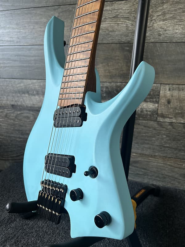 NK Guitars 7-String Headless Guitar 2022 Electric Blue w