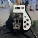 NEW 2025 Rickenbacker 4003SMBL Matte Black 4-String Bass 4003S w/ RIC Case, Ath Dlr, 787