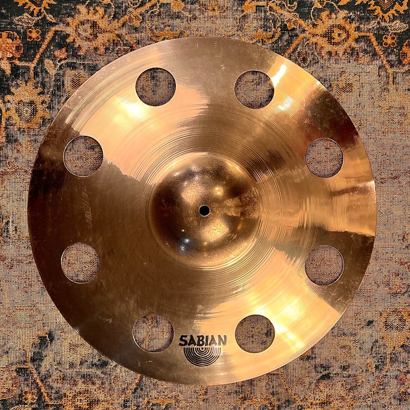 VIDEO! Super DARK Sabian PROTOTYPE OZONE Crash Effect Cymbal Reverb