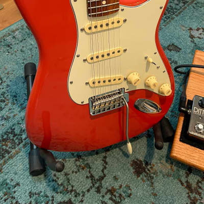 Fender Fender Player Limited Edition Upgraded Stratocaster 2022 Fiesta Red image 3