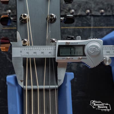 McPherson Blackout Carbon Fiber Sable Standard Top Acoustic Guitar w/ Evo Frets and Black Gotoh Tuners w/ LR Baggs Pickup #2242 image 14