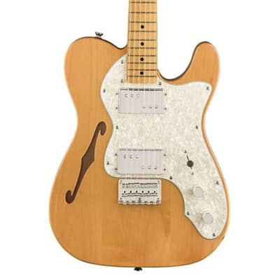 Squier Classic Vibe '70s Telecaster Thinline Semi-Hollow Body Electric Guitar (Natural) for sale
